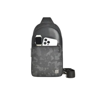 WIWU Waterproof Salem Crossbody bag for men with front pocket - Image 4