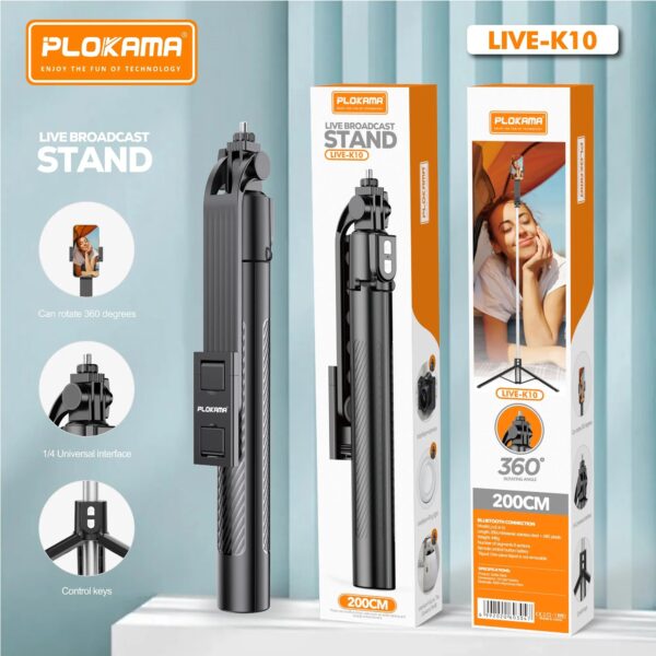 Plokama Live K10 Tripod - Image 9