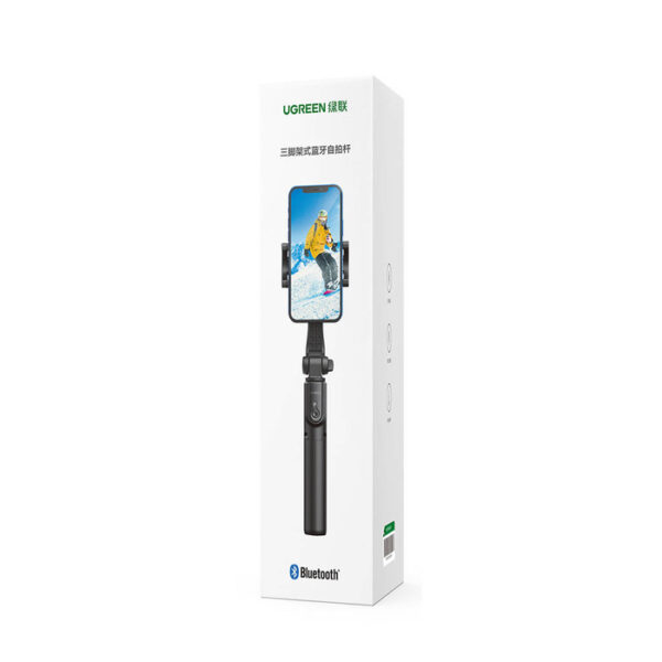 Ugreen Bluetooth Selfi Stick With Tripod LP502 - Image 7