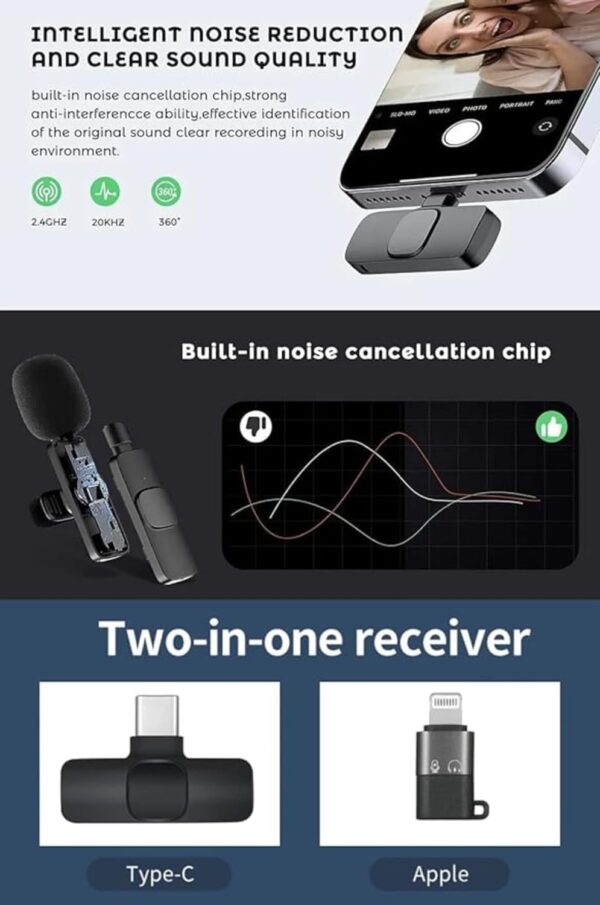 K9 Wireless Dual Microphone - Image 4