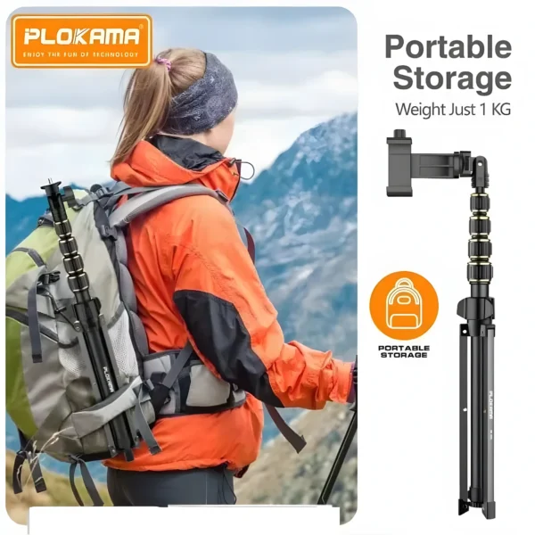 Plokama PK-998 All in One With Remote Tripod Stand - Image 7