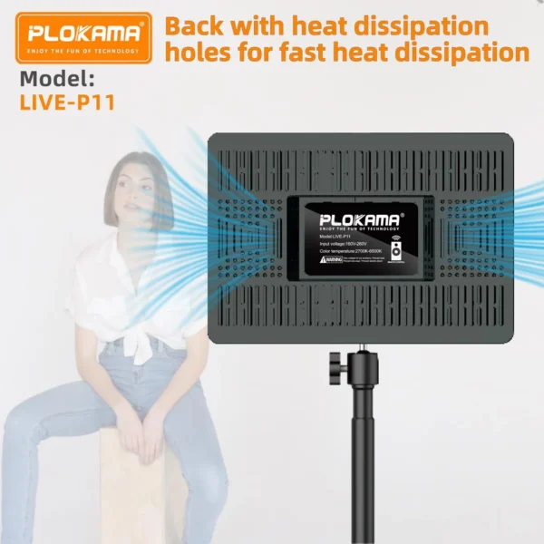 Plokama LIVE-P11 LED Fill Light Panel - Image 5