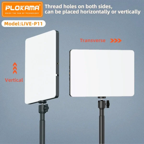 Plokama LIVE-P11 LED Fill Light Panel - Image 4