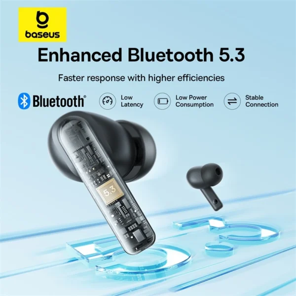 Baseus Bowie E17 True Wireless Bluetooth Earphones With Dual Mic ENC - Image 3