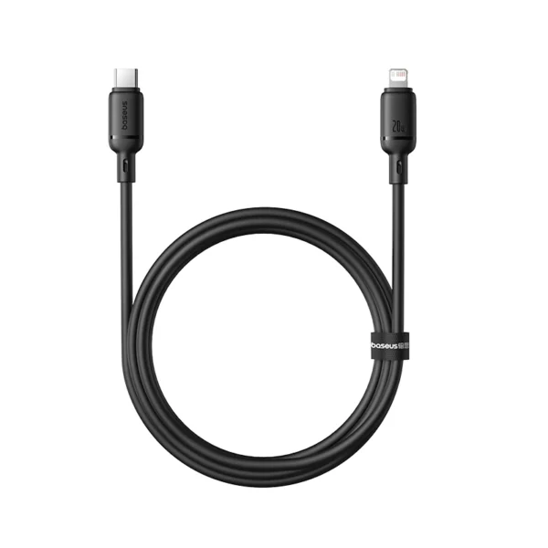 Baseus Silky Series 1 Meter 20W Type-C to Lightning Fast Charging Cable - Image 2
