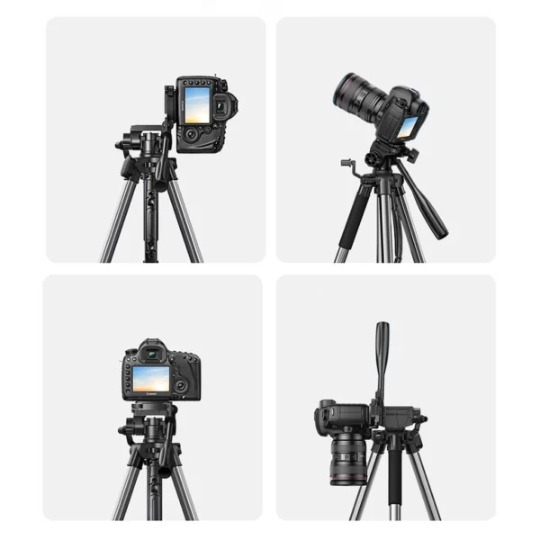 UGREEN Professional Tripod For Phone and Cameras 1.75m – LP661 - 15187 - Image 2