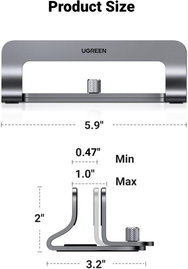 UGREEN Vertical Laptop Stand - Image 7