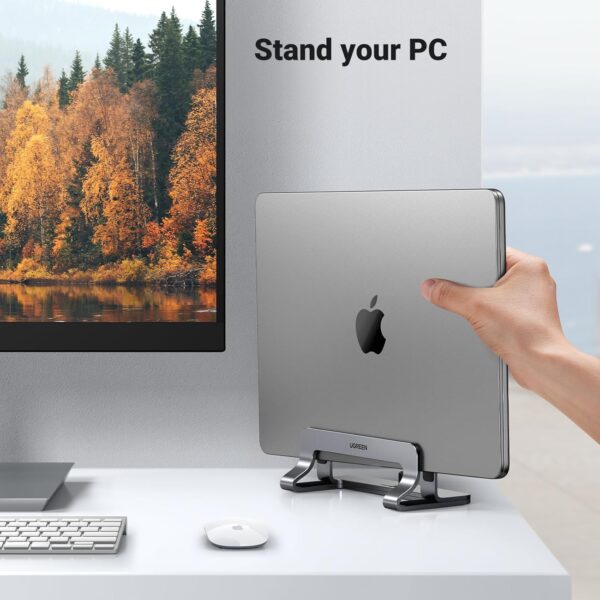 UGREEN Vertical Laptop Stand - Image 2