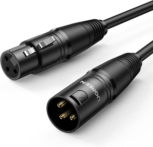 UGREEN 10 Meter Cannon Male to Female Microphone Extension Audio Cable – 20714 - Image 3