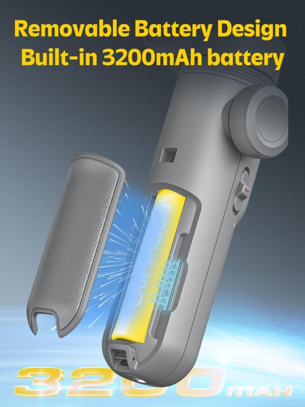 AOCHUAN Smart X Pro 3-Axis Foldable Smartphone Gimbal Stabilizer - Image 7