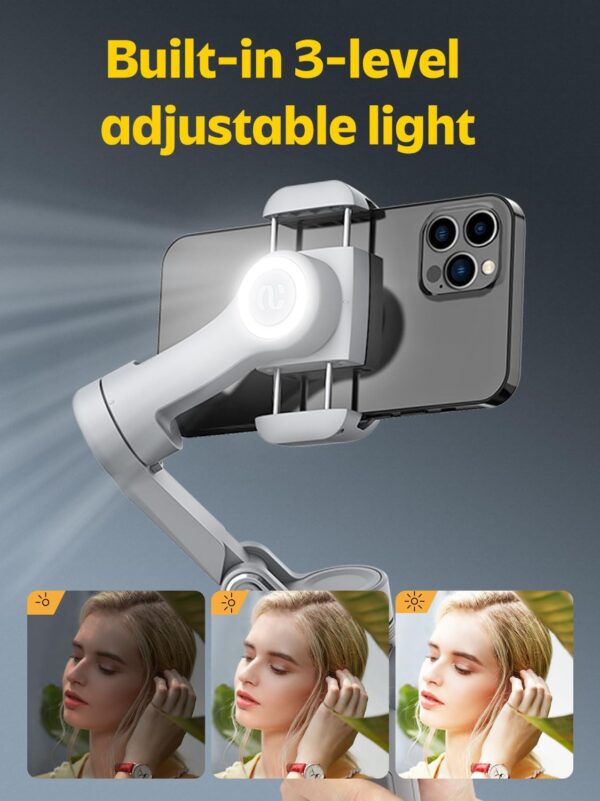 AOCHUAN Smart X Pro 3-Axis Foldable Smartphone Gimbal Stabilizer - Image 2