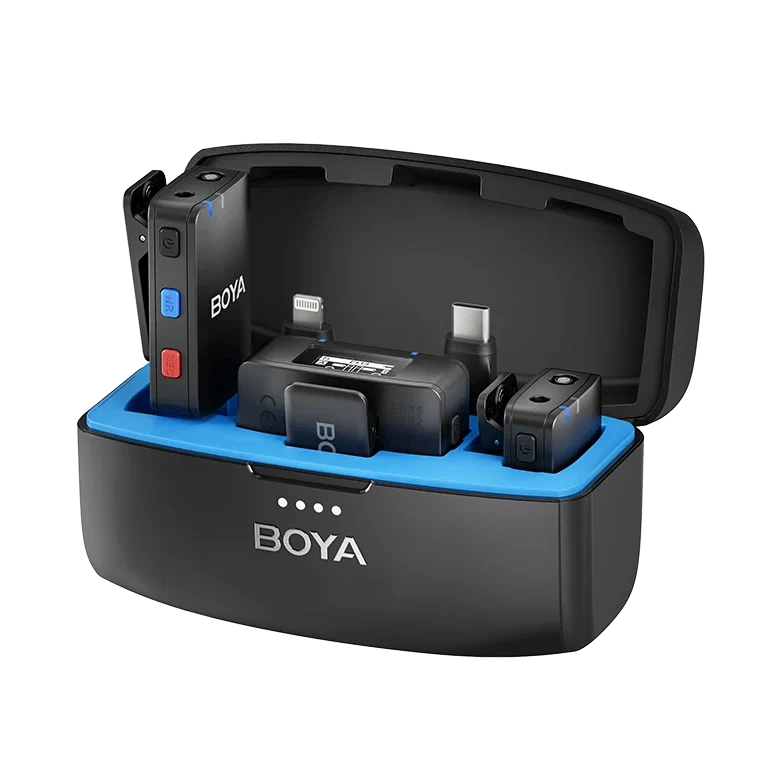 BOYAMIC All-In-One Wireless Microphone with Onboard Recording