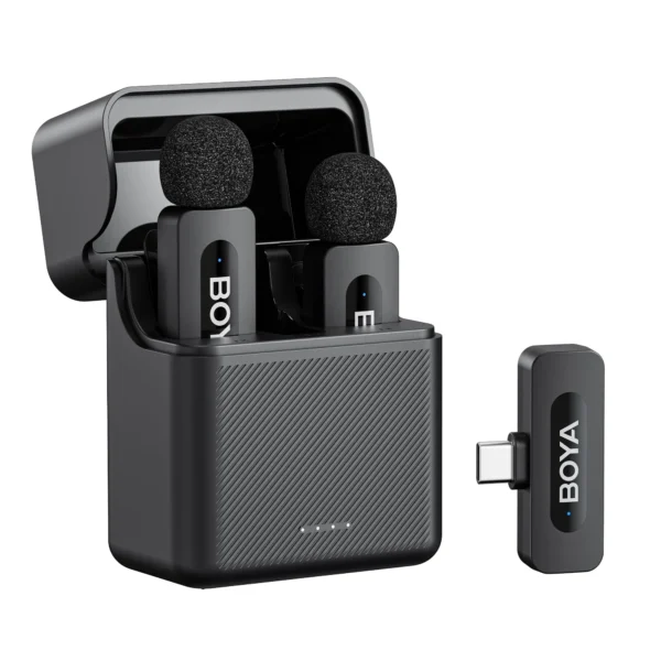 BOYA BY-V30 2-Person Wireless Microphone System with USB-C