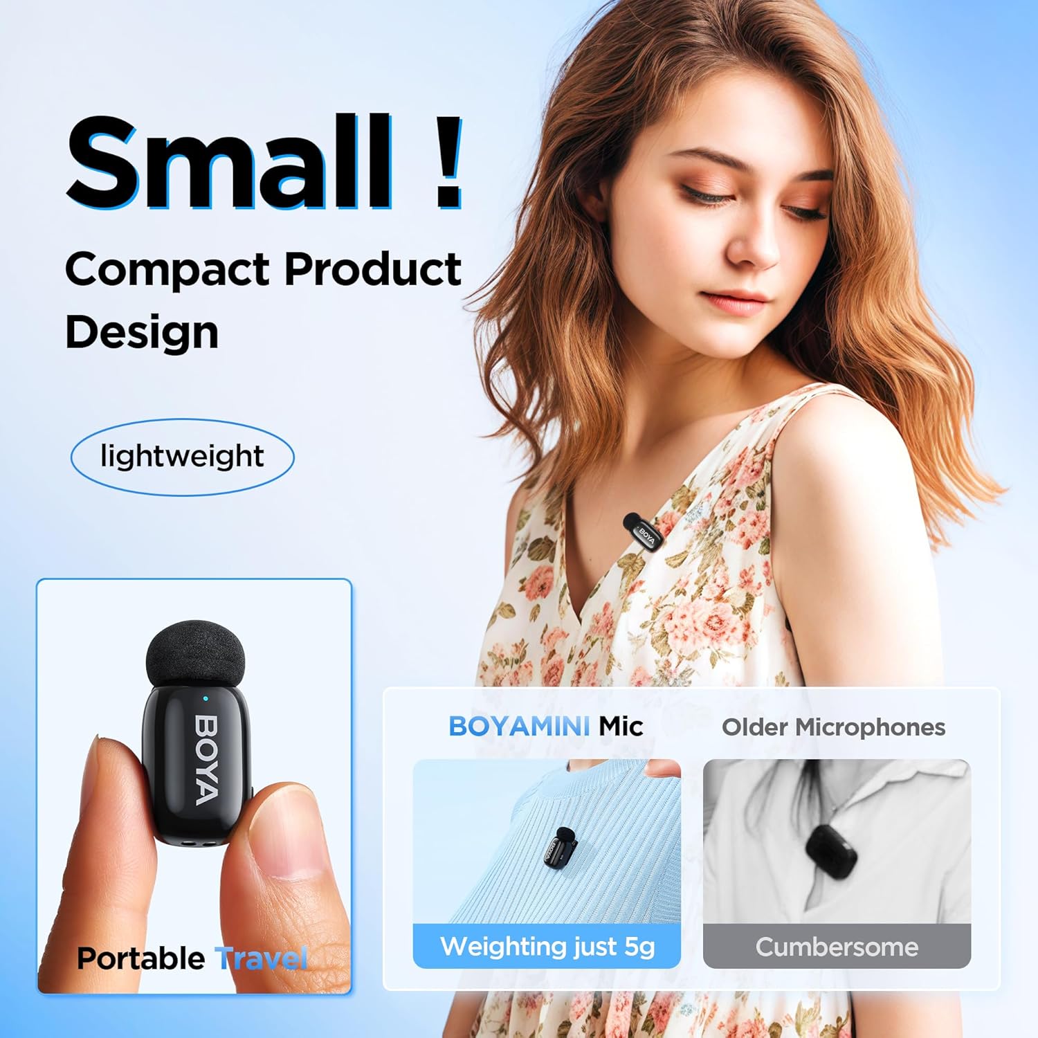 BOYA Mini 17 Type C Wireless Microphone - Image 4