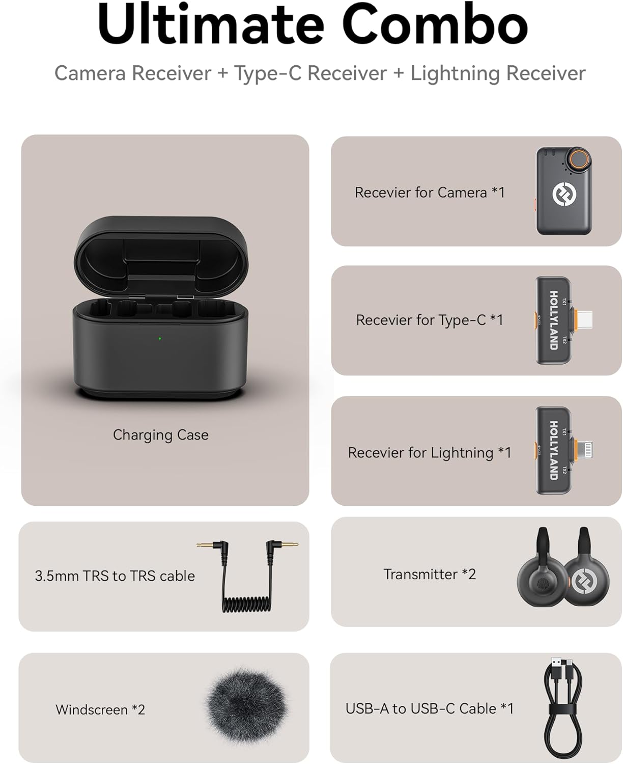 Hollyland Lark M2S Combo – Wireless Microphone System - Image 9