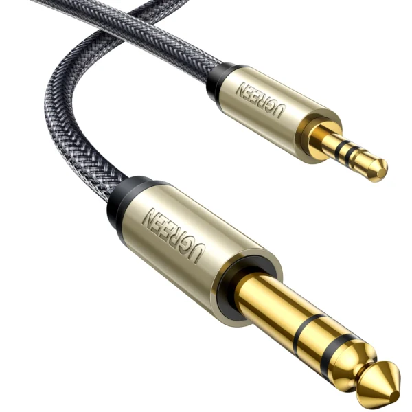 UGREEN 3.5mm to 6.35mm TRS Stereo Audio Cable – 3m AV127 - 10629