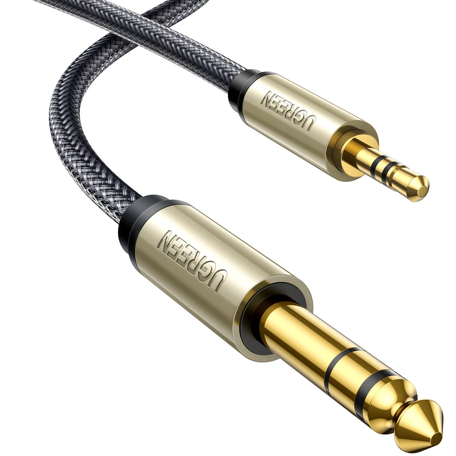UGREEN 3.5mm to 6.35mm TRS Stereo Audio Cable – 3m AV127 - 10629