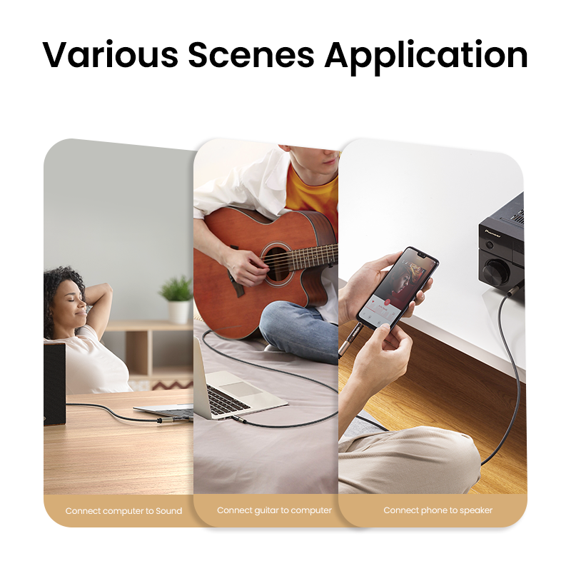 UGREEN 3.5mm Male to 6.35mm Female Adapter – AV168 - 60711 - Image 5