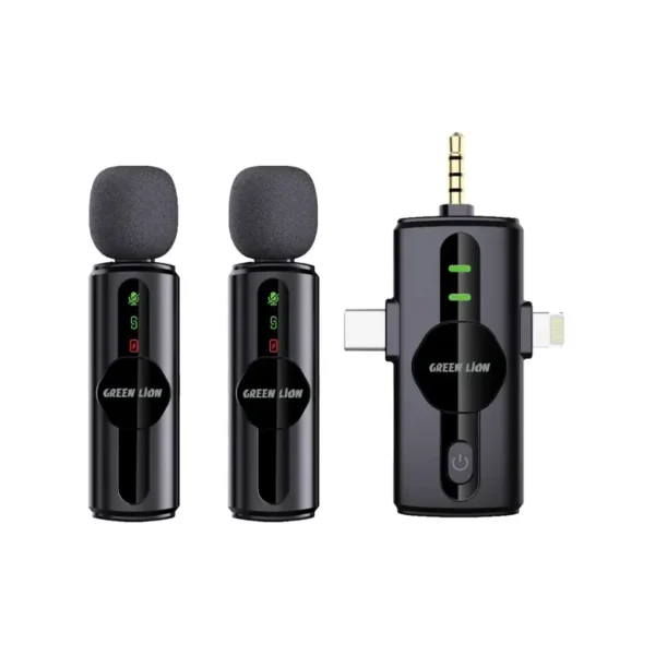 Green Lion GM-80X 3-in-1 Wireless Microphone