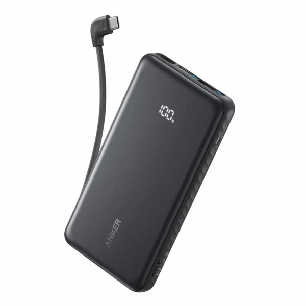 Anker Zolo Power Bank 10000mAh 22.5W with Built-in USB-C Cable - A110DP11