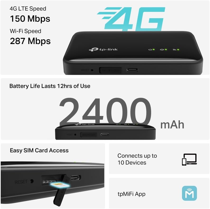 TP-Link M7005 4G LTE Mobile Wi-Fi - Image 2
