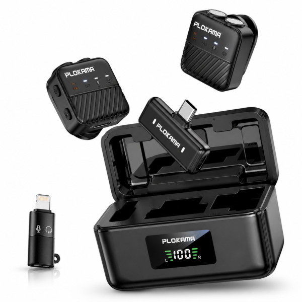 PLOKAMA VM-80 Wireless Lavalier Microphone
