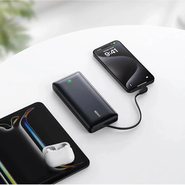 Anker Nano Power Bank 20,000mAh 30W with Built-in USB-C Cable - A1387H11 - Image 3