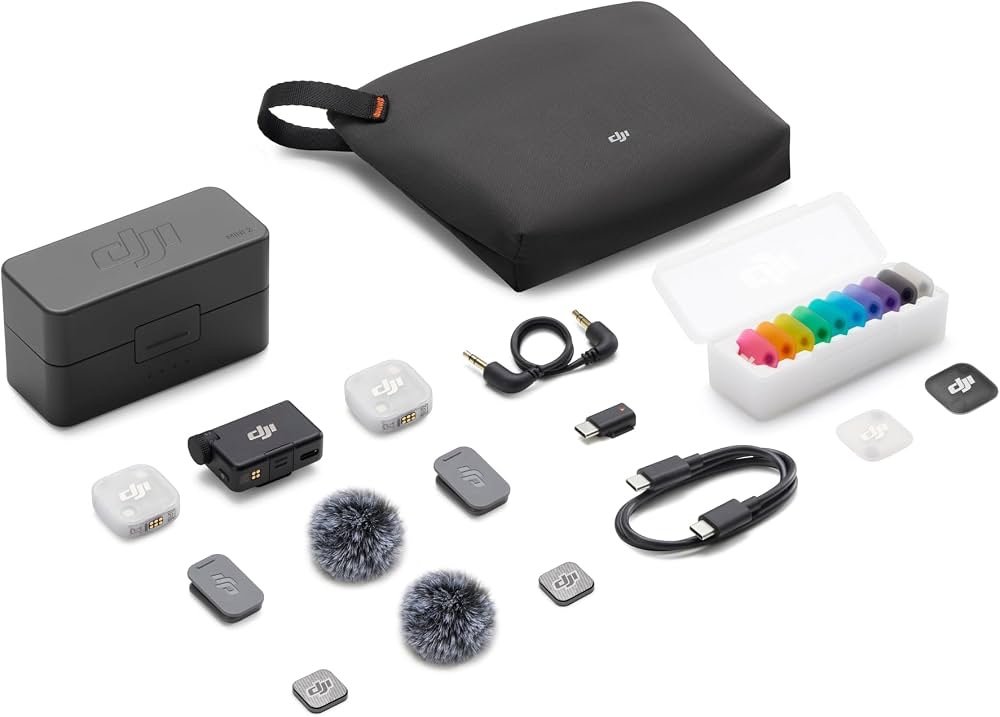 DJI Mic Mini 2 (2 TX + 1 Standard RX + Charging Case) - Image 3