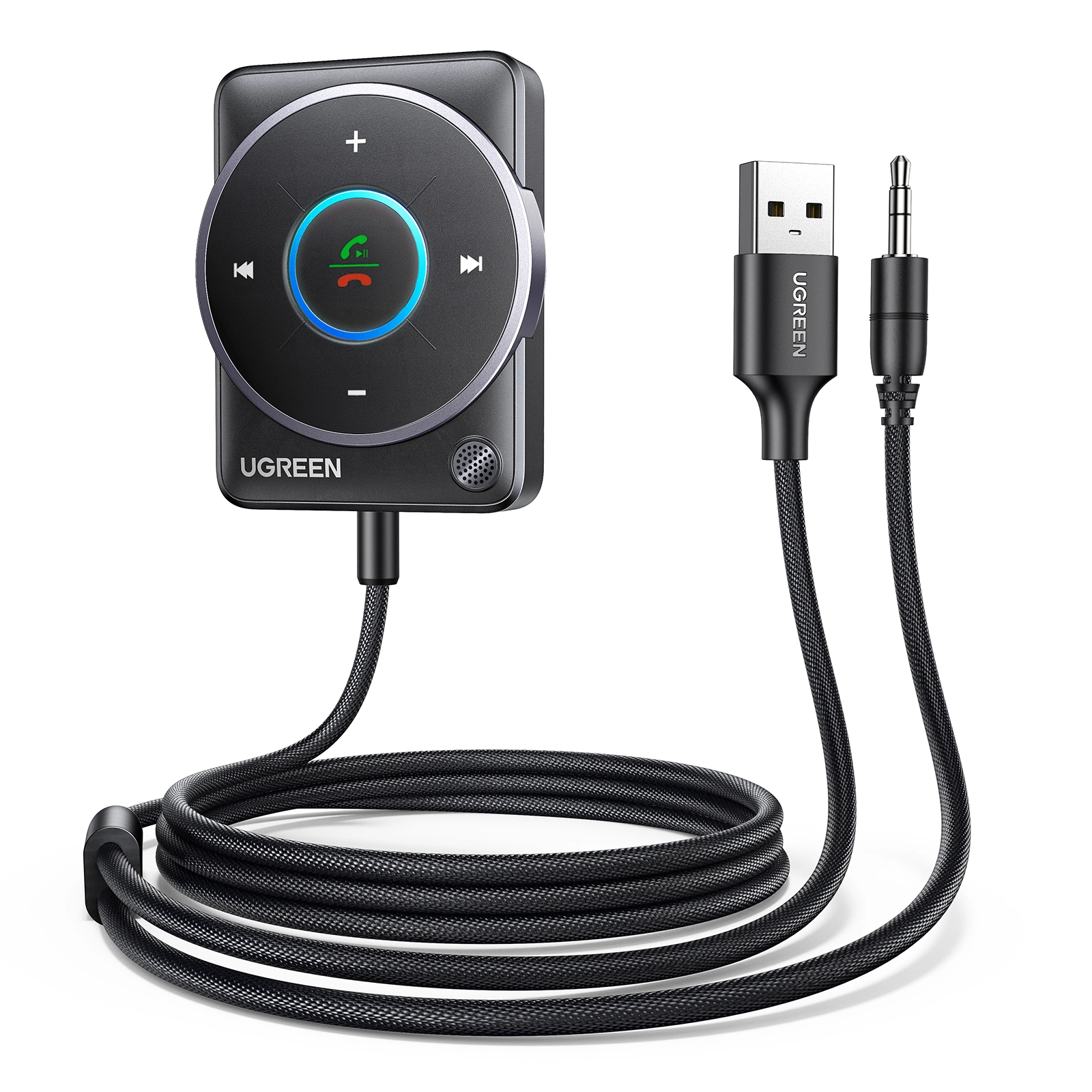 UGREEN 3.5mm Bluetooth 5.4 Receiver Audio Dual Connection Adapter With USB Power – CM723 – 35002 - Image 2